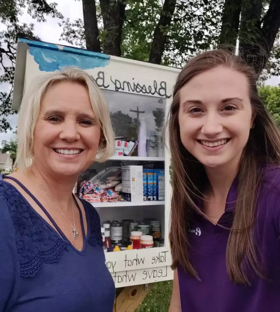 Have you heard of the Blessing Box? 2 blessing box selfie scaled 1